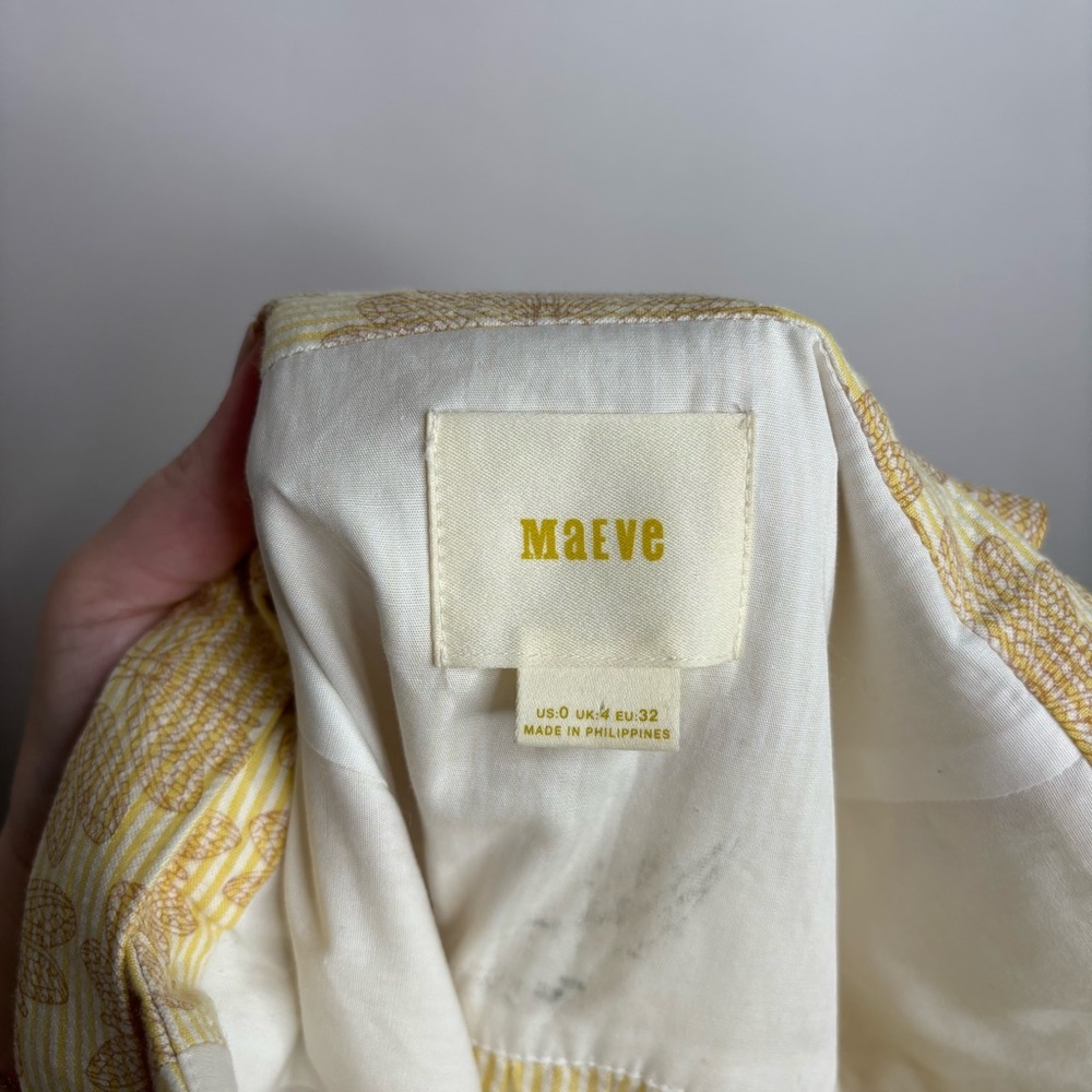 Anthropologie Maeve Cafe Dress size 0 - Picture 11 of 12